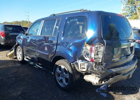 2014 Honda Pilot Ex-L from USA, damaged, VIN 5FNYF4H53EB024035